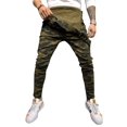 thumbnail image 4 of JDinms Men's Denim Bib Overalls Slim Fit Jumpsuit with Pocket, 4 of 4