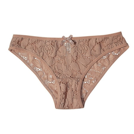 

ZMHEGW Womens Panties Lace Cotton Soft Hipster Panty Ladies Stretch Women Underwear Briefs 3 Pack