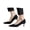 Black, variant on BdTemWBs Women's 2.15" Pumps Dress Shoes Frosted Surface Black Classic Low Kitten Heel Pumps (Black,6)