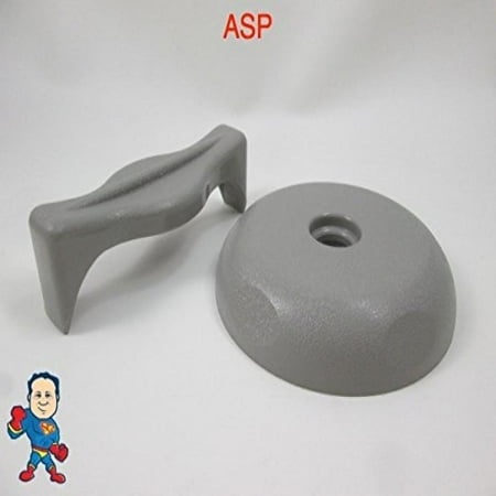 Saratoga Spa Parts - Saratoga Roto Stream Diverter Cap & Knob Gray Spa Hot Tub How To Video
