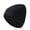 Navy, variant on Women’s Solid Thick Vertical-Rib Full-Cover Fleece-Lined Knit Beanie for Daily Office Runs Blue