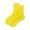 Yellow, variant on Daznico Socks for Women - Women's Mid Crew Solid Color Casual Socks for Everyday Wear Comfortable Stackable Ankle Socks Soft Breathable Socks for Women