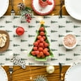 thumbnail image 6 of Honmine Christmas Tree Table Runner, Winter Holiday Dining Table Decoration, 13x72 Inch Kitchen Table Cover for Indoor Outdoor Party, Home, Festive Event, 6 of 6