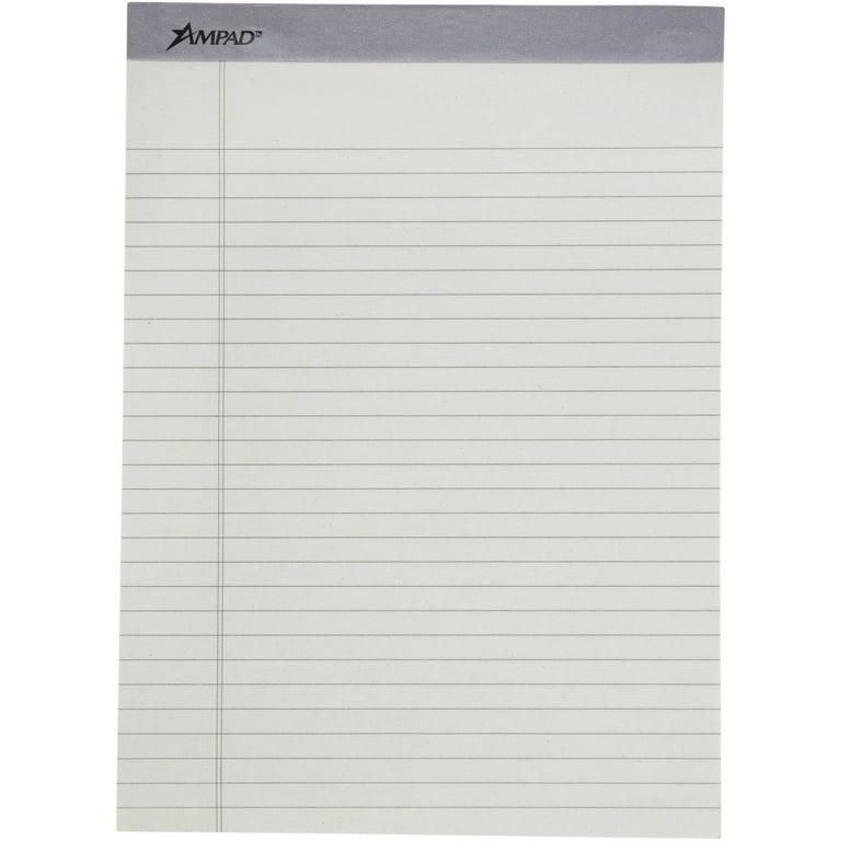 Ampad Pastel Perforated Pad - 50 Sheets - 0.34 Ampad Pastel Perforated Pad - 50 Sheets - 0.34
