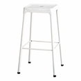 thumbnail image 2 of Pemberley Row Metal White Bar Stool Backless Eco-Friendly 29" Unassembled, 2 of 4
