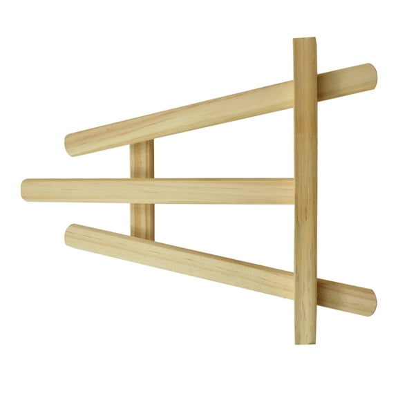 RENACLIPY Foldable Beige Wooden Easel Stand for Displaying Cards Menus Photos and Pictures, Portable and