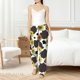 thumbnail image 4 of Balery Sunflowers Country Pantalones de pijama para mujer, pijamas ultraligeros, pantalones de estar por casa-XX-Large, 4 of 6