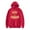 red, variant on Cody Johnson The Leather Tour Merch Unisex Oversized Fleece Hoodie - Graphic Print Kangaroo Pocket Long Sleeve Casual Streetwear