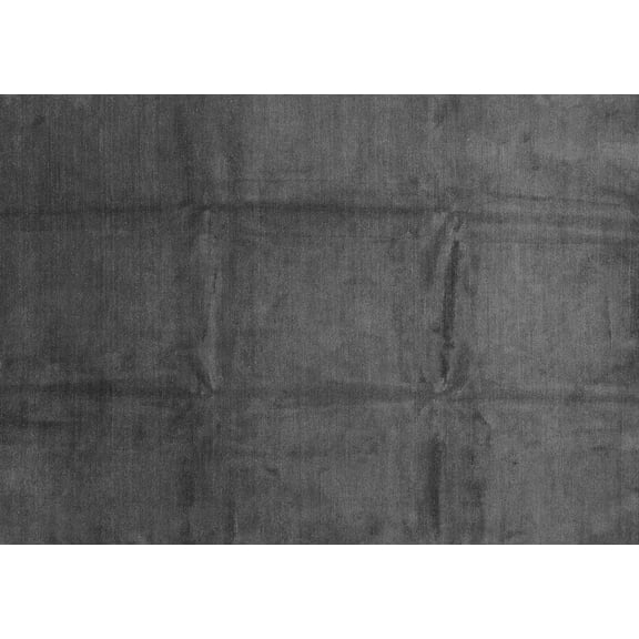 Ahgly Company Indoor Rectangle Abstract Gray Contemporary Area Rugs, 2' x 5'