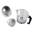 thumbnail image 3 of Cafetera percoladora de aluminio de 50 150 300 450 600ML para oficina en casa al aire libre, 3 of 8