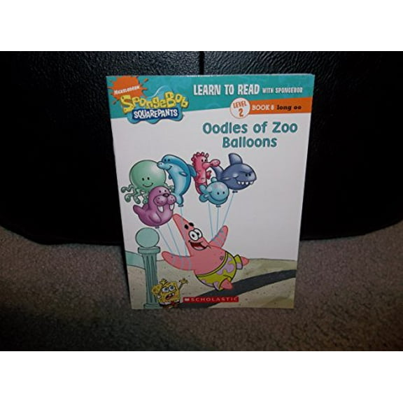 Pre-Owned Learn to Read with Spongebob Level 2 Book 8 Oodles of Zoo Balloons Paperback