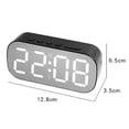 thumbnail image 3 of 6637 LED Digital Display Temperature Mirror Alarm Clock, 3 of 5