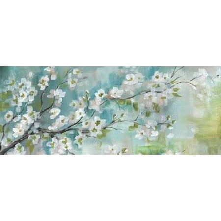- Cherry Blossoms Branch Panel Poster Print by Tre Sorelle Studios