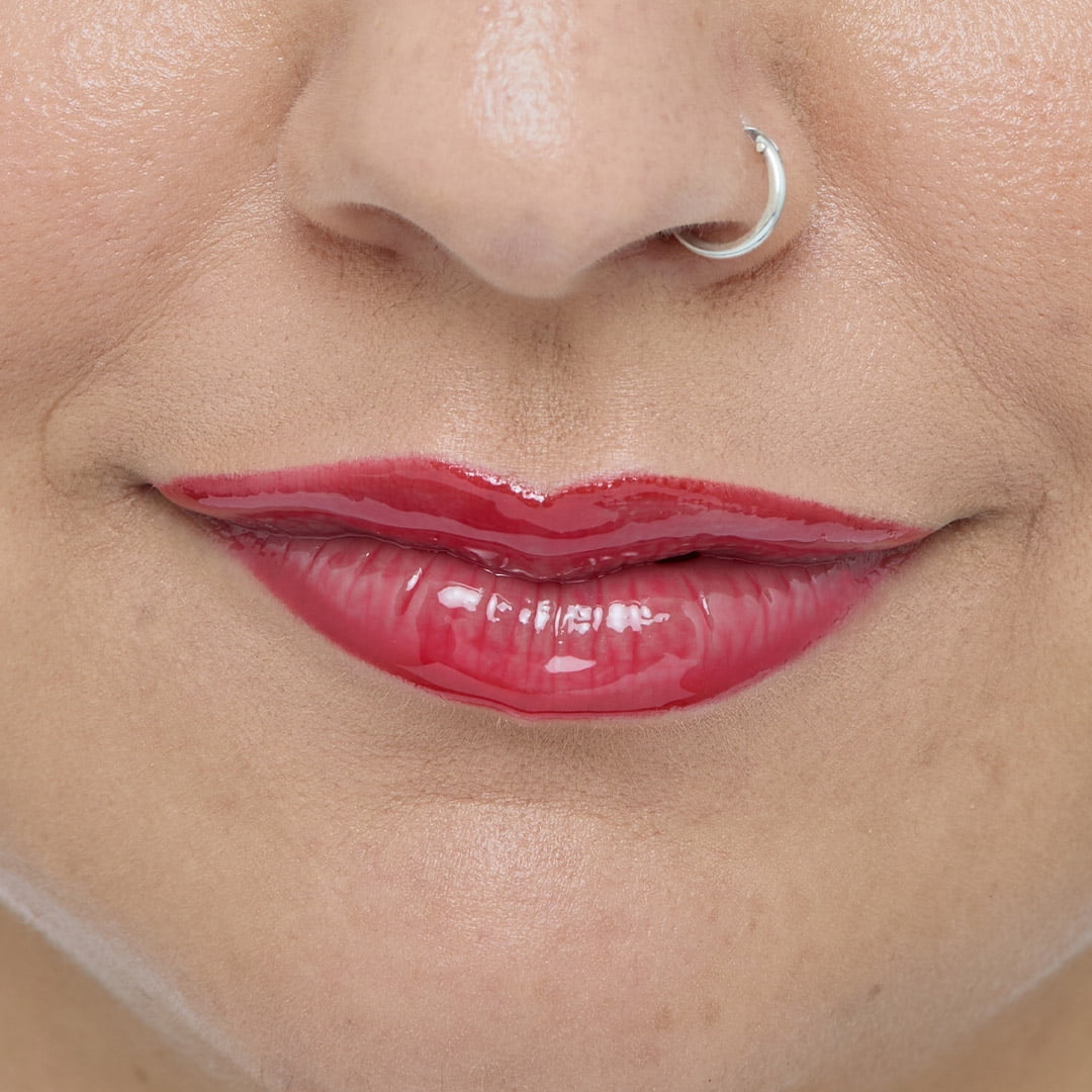 Revolution Pout Bomb Plumping Lip Liner, Long-Lasting, Hydrating, Burnt Cherry Red