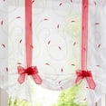 thumbnail image 3 of Monfince 1pc Roman Window Shades, Semi Sheer Short Curtain Home Drapes Valance for Bedroom Bathroom Decoration, 1 Panel, 3 of 4