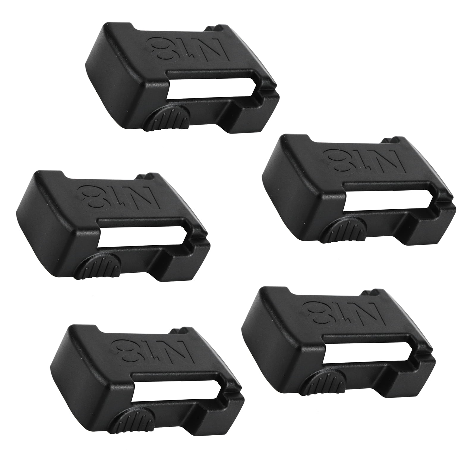 M18 Milwaukee Battery Mount Holder Cover Storage Wall Shelf 18v USA M18-rd for sale online 