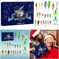 thumbnail image 4 of 2025 Calendario Adviento Pesca 24 Días Señuelos Establece Regalos para Hombres Pescadores (e), 4 of 9