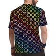 thumbnail image 4 of Circles T-Shirt Men Broader Spectrum Street Style Gym T-Shirts Quick Dry Summer Harajuku, 4 of 5