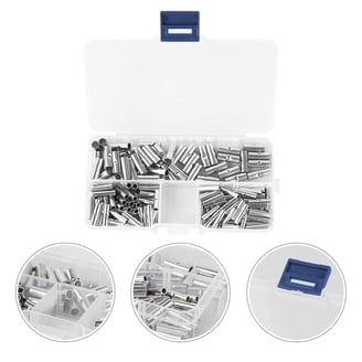 BCC1614 | 25 Pack of 16/14 Gauge Clear Nylon Crimp Cap BCC1614 | 25 Pack of 16/14 Gauge Clear Nylon Crimp Cap