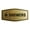 Brushed Gold, variant on Fancy Showers Sign (Red) - Large