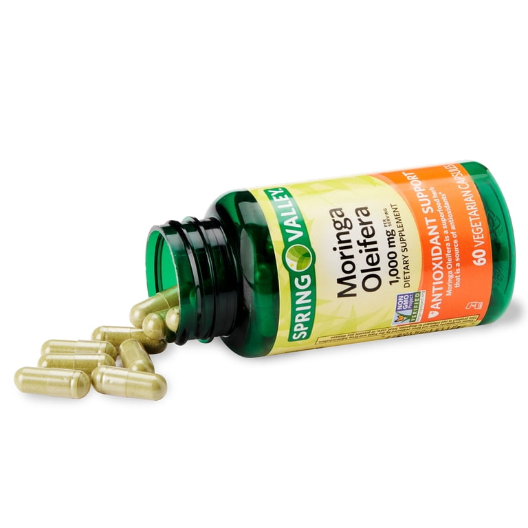 Gélules Moringa Morsan - 60 Capsules De 500mg, Complément Ayurvédique Naturel (végétalien)