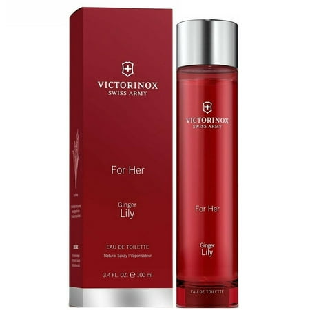 SWISS ARMY FOR HER GINGER LILY * Victorinox 3.4 oz / 100 ml EDT Women Perfume