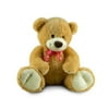 "Andy" the 18in Sitting Bear with Bow by The Beverly Hills Teddy Bear Company