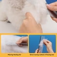 thumbnail image 4 of BIMZUC Metal Dog Grooming Comb – Lightweight, Portable, Safe Rounded Ends – Professional Knot‑Remover for Cats & Dogs, 92426M, 4 of 8