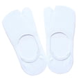 thumbnail image 1 of 1 Par de Calcetines Invisibles de para Mujer Bajo, Antideslizantes, Invisibles para Barco única Sunnimix  Calcetines Tabi de corte bajo para mujer, 1 of 8