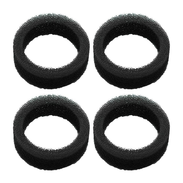 Dispensador de agua para mascotas de 4 piezas, elemento de filtro, cuenco de agua de espuma, filtro de esponja de agua para perros y gatos,