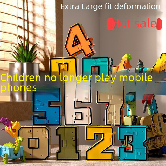 Juguetes para niños con transformación alfanumérica, rompecabezas de Donkey Kong Autobot, juguetes robot para niños