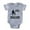 Heather Grey, variant on CafePress - FIN Football Superpower - Cute Infant Baby Football Bodysuit