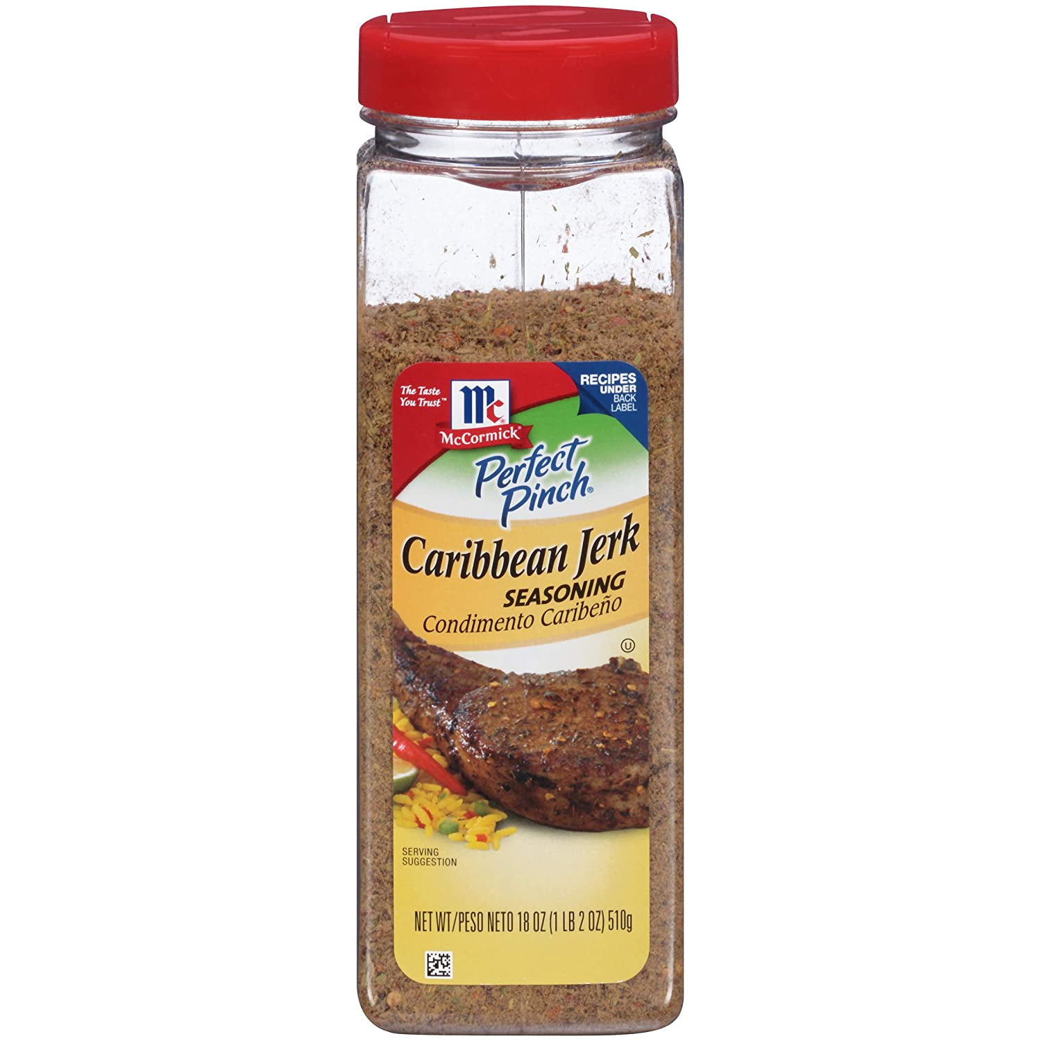 Mccormick Perfect Pinch Caribbean Jerk Seasoning, 18 Oz