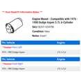 thumbnail image 2 of Engine Mount - Compatible with 1976 - 1980 Dodge Aspen 3.7L 6-Cylinder 1977 1978 1979, 2 of 2