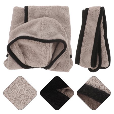 OATIPHO Supple Polyester Pet Bathrobe Light Grey Comfortable and Adorable for Indoor Use 1Set