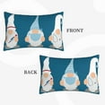 thumbnail image 2 of Rateoe Nurse Doctor Gnomes Pattern Pillow Covers with Invisible Zipper(Pillows are not Included) Standard Pillowcases-16"x24", 2 of 6