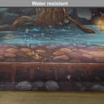 thumbnail image 6 of Ambesonne Fantasy Place Mats Set of 4, Cartoon Cave Treasure, Standard Size, Multicolor, 6 of 6