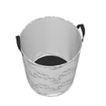 thumbnail image 3 of LNWH Laundry Basket, Yes Graffiti Pattern Foldable Laundry Hamper With Handles Waterproof, Small Size, 3 of 8