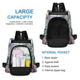 thumbnail image 6 of FORMRS Women's Travel Backpack Purse Anti-Theft Hidden Pockets Casual Shoulder Bag, Pink Door, 6 of 7