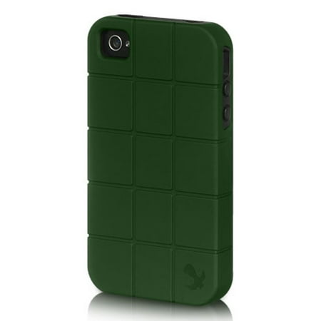 Platinum Series Case - Insten Platinum Collection Fusion Series Turtle Shell Hybrid Case For Apple iPhone 4 / 4S - Brown/Black