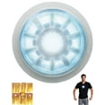 thumbnail image 2 of New Marvel Iron Man 2 Movie Costume Glow in the Dark Arc Reactor, 2 of 2