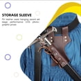 thumbnail image 4 of Cateissary Accesorios cinturón de cuero personalizado Vintage soporte para colgar en la cintura juego de rol accesorio de actuación barra de Almacenamiento y organización del hogar Marrón, 4 of 6