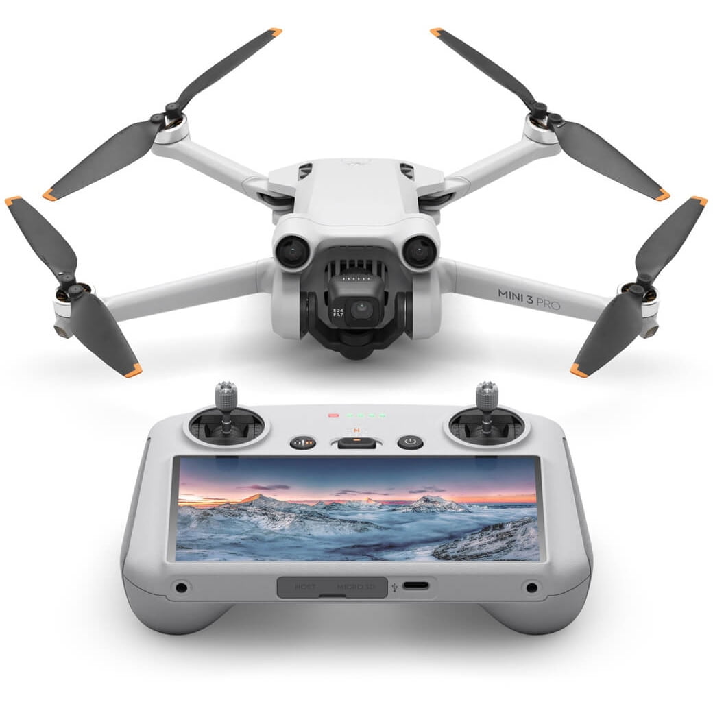 DJI Mini 3 Pro Drone 4K 48MP Quadcopter + RC Smart Remote Control CP.MA.00000492.02