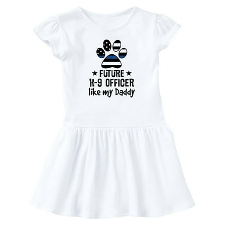

Inktastic Future K 9 Police Officer Like Daddy Gift Baby Girl Dress