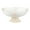 White, variant on WeiLaiKeQi Decorative Pedestal Bowl Decor Snack Holder for Dinning Room Office Birthday Beige