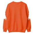 thumbnail image 5 of Girls Halloween Print Crewneck Sweatshirt Long Sleeve Pullover For Kids, 5 of 5