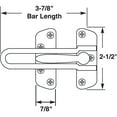 thumbnail image 2 of Products U9897 Door Guard Swing Bar, 2 of 2