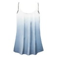 thumbnail image 3 of Womens Tank Top Clearance Women Puls-Size O-Neck Button Sleeveless Vest Printing Short T-Shirt Sling Tops, 3 of 4