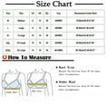 thumbnail image 2 of Bigersell No Cup Bras for Women Upgrade Women's Bra Soild Wire Underwear Bra Everyday Comfortable Breathable Bra Underwear Lightly Lined Bra Style F-617 Pinky L, 2 of 7