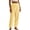 Yellow, variant on Timegard Winter Fuzzy Pajamas Pants for Women High Waist Elastic Bottom Sleepwear Casual Warm Comfy Trousers